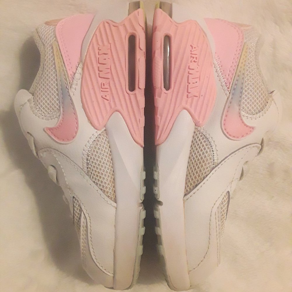 Nike Toddler Air Max Excee Pink and White Sneakers - Picture 3 of 6